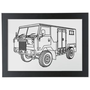 Land Rover 101 Radio Body fine art print