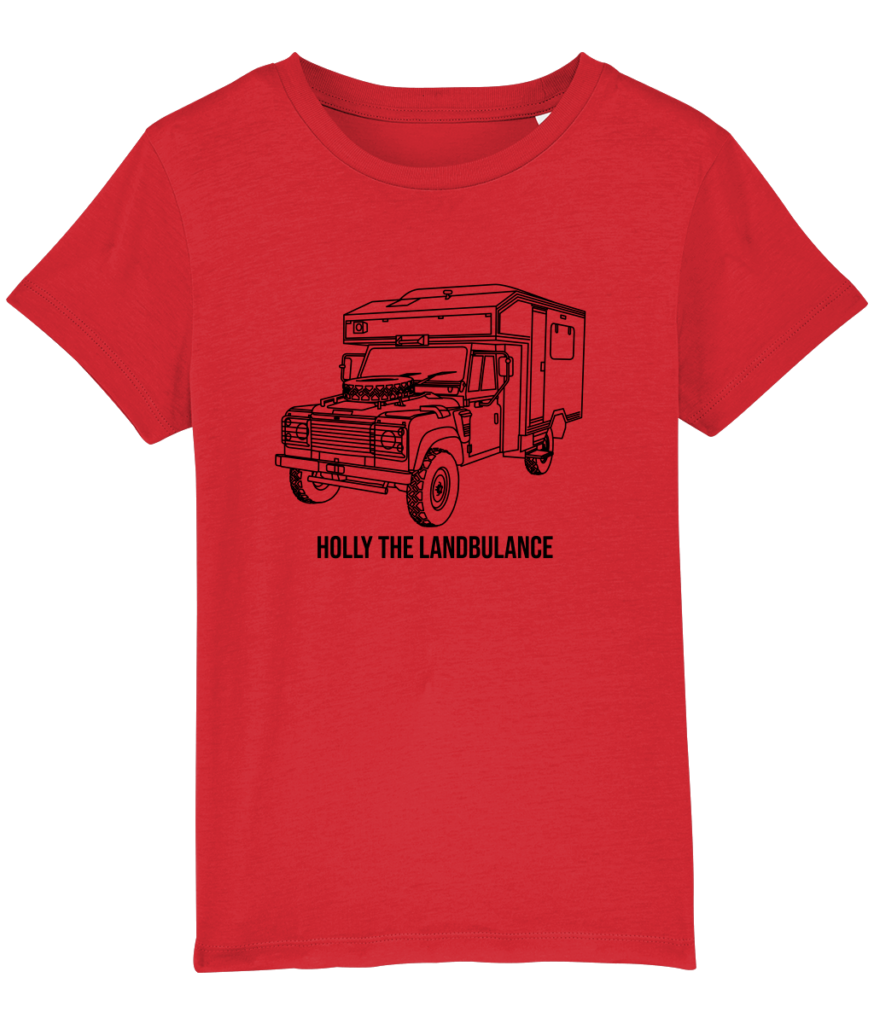 Land Rover Defender Pulse Battlefield Ambulance t-shirt